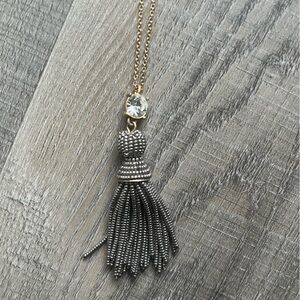 Ann Taylor Tassel Necklace